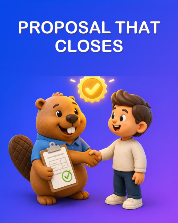 A Proposal and Quote That Closes the Deal