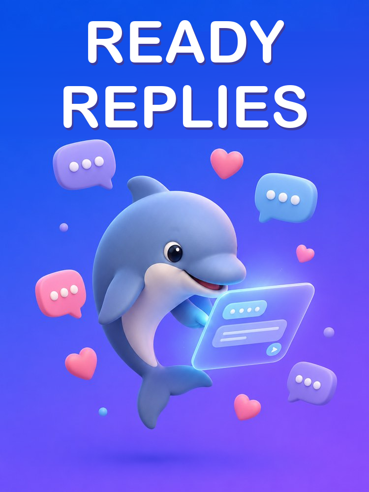 Ready-Made Replies for Comments and DMs with AI