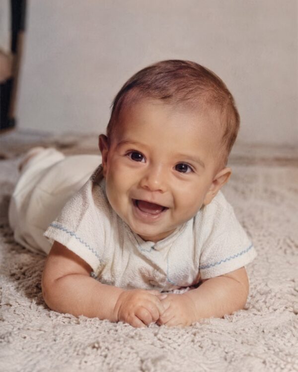 Restore a Baby and Childhood Photo with AI