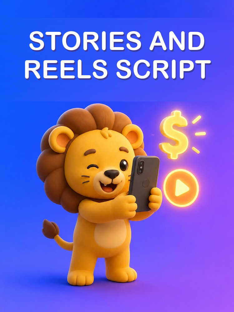 A Stories and Reels Script to Promote and Sell