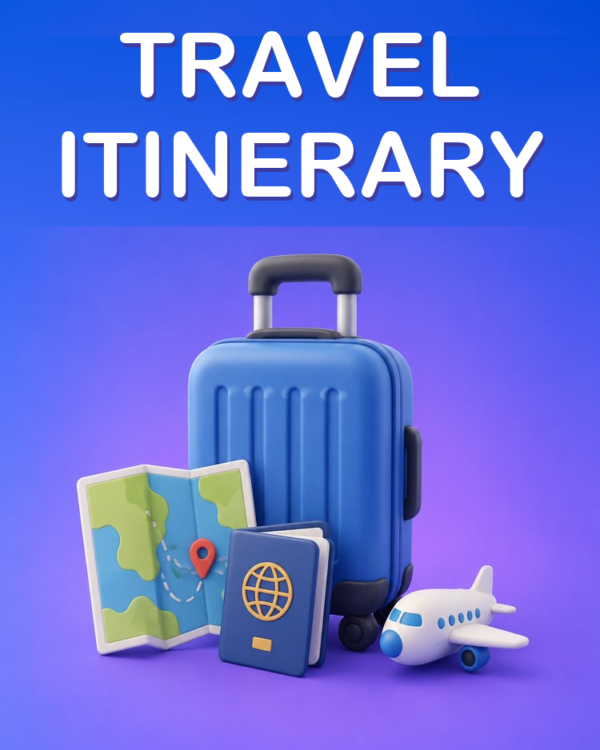 Personalized Travel Itinerary