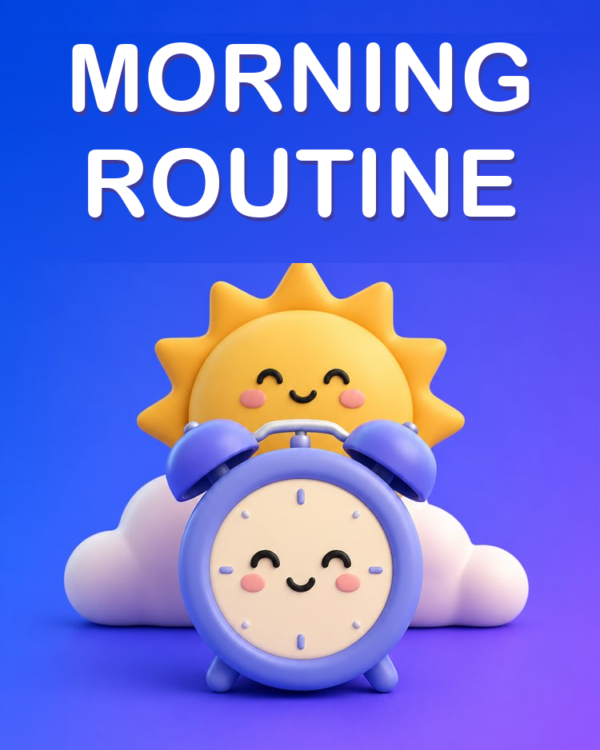 A Morning Routine That Sticks