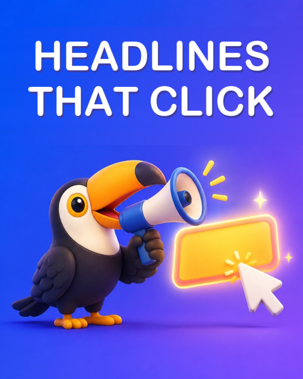 Headlines That Make People Click with AI