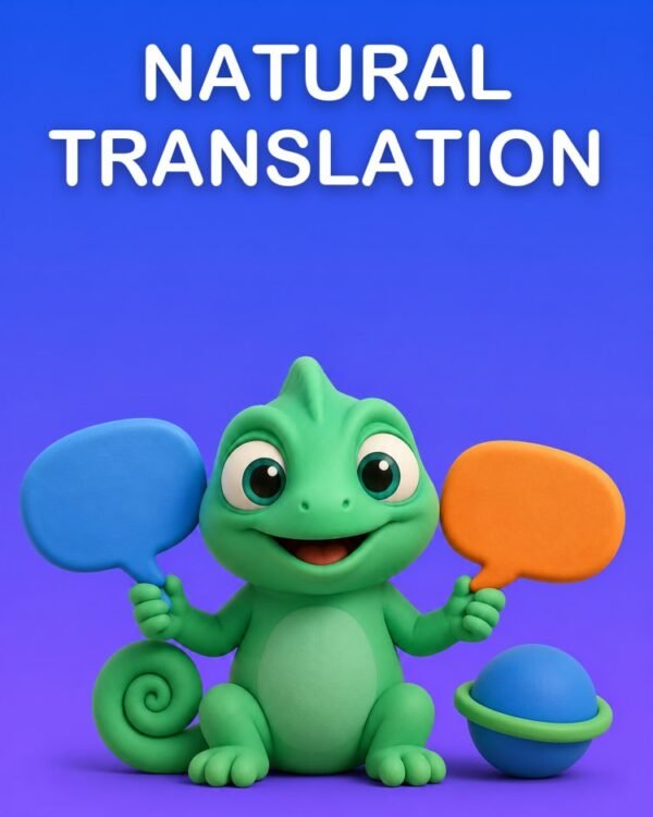Translation That Does Not Read Like a Translation