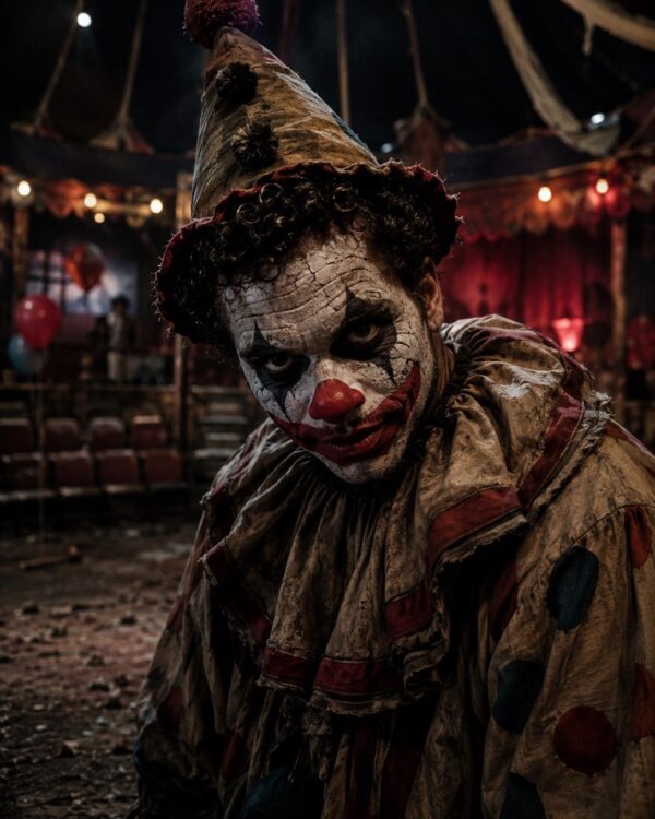 Become a Dark Horror Clown