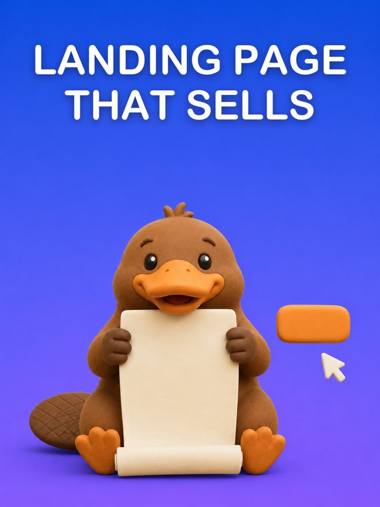 The Whole Landing Page, From Headline to Button