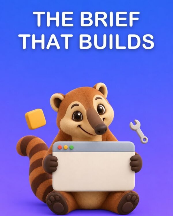 The Brief That Makes AI Build Your Site