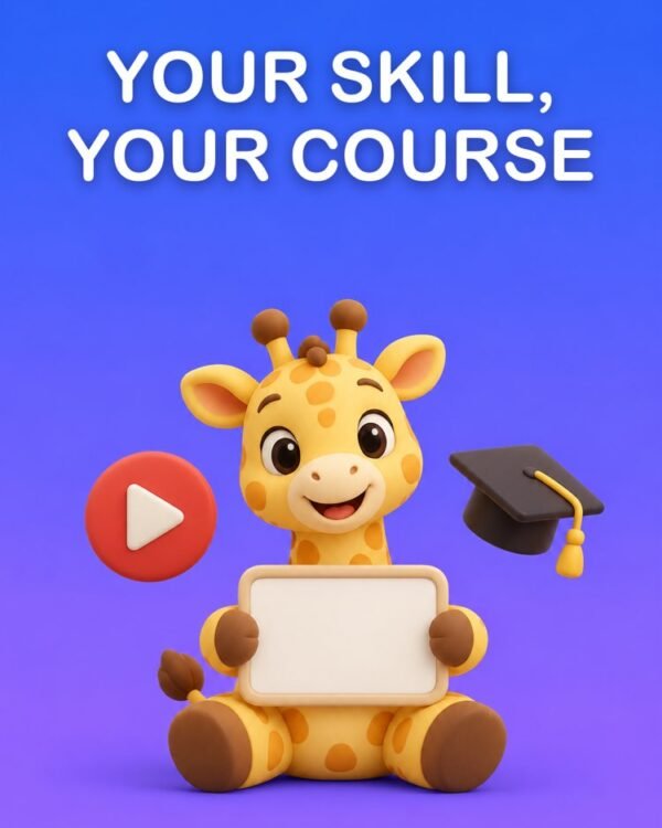 Turn What You Know Into an Online Course