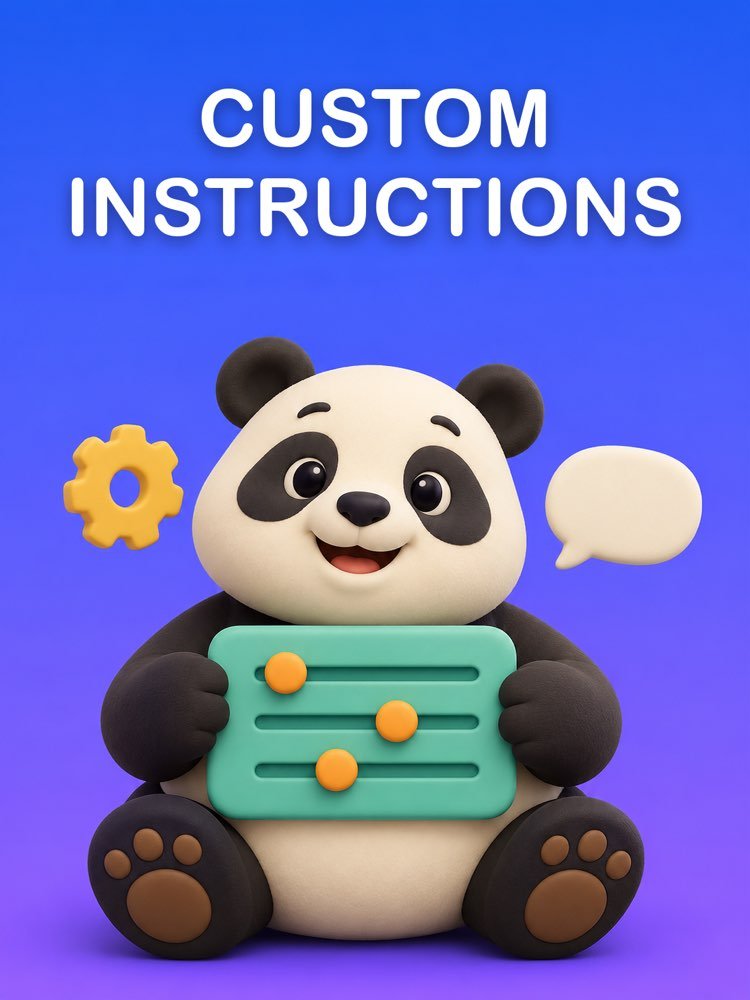 ChatGPT Custom Instructions, Set Up Once