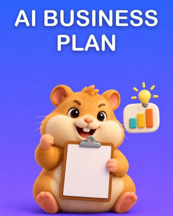 AI Business Plan on One Page, With the Math in Plain Sight