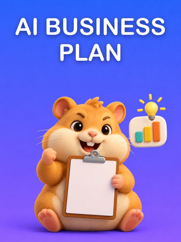 AI Business Plan on One Page, With the Math in Plain Sight