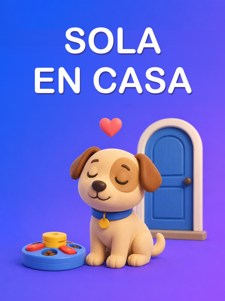 La Mascota Sola en Casa sin Ansiedad por Separación