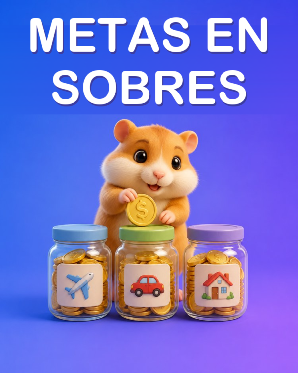 Sobres de Ahorro por Objetivo: Metas Financieras
