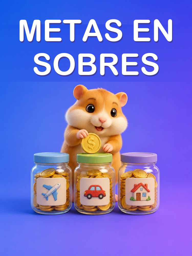 Sobres de Ahorro por Objetivo: Metas Financieras