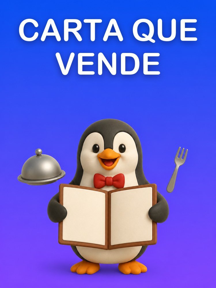 Carta de Restaurante que Vende