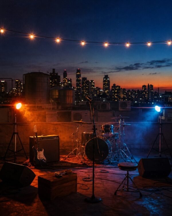 Escena de Videoclip en la Azotea