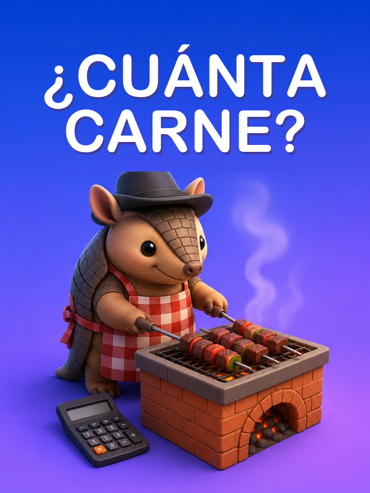Cuánta Carne por Persona en la Barbacoa con IA
