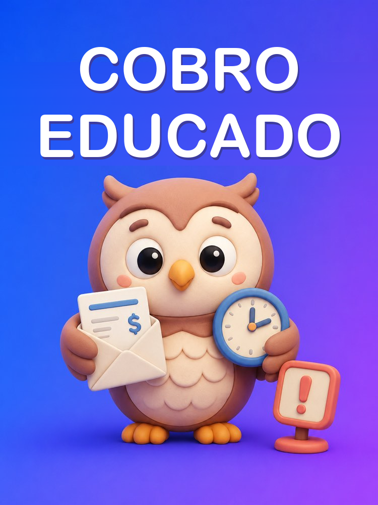 Cobro educado a un cliente que se retrasó
