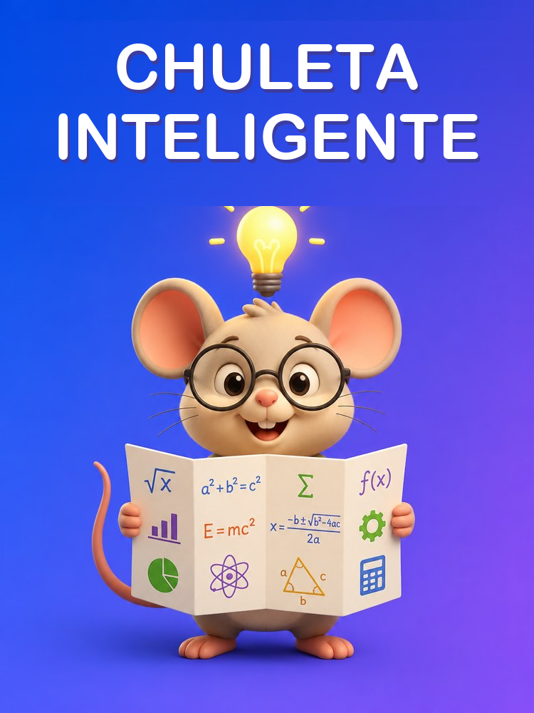 Chuleta Inteligente de Fórmulas y Conceptos