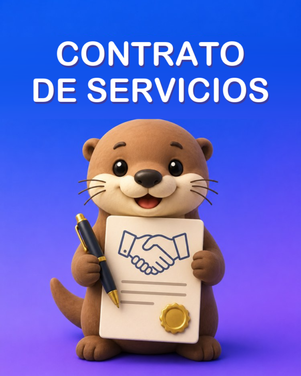Contrato de prestación de servicios simple y seguro