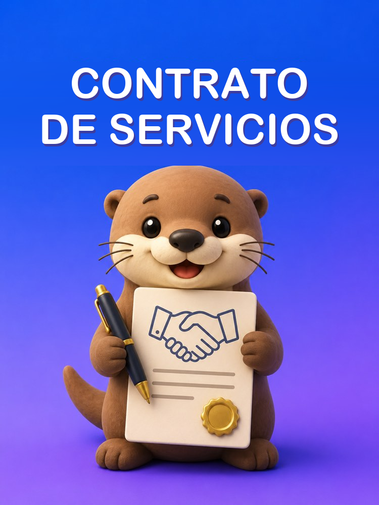 Contrato de prestación de servicios simple y seguro