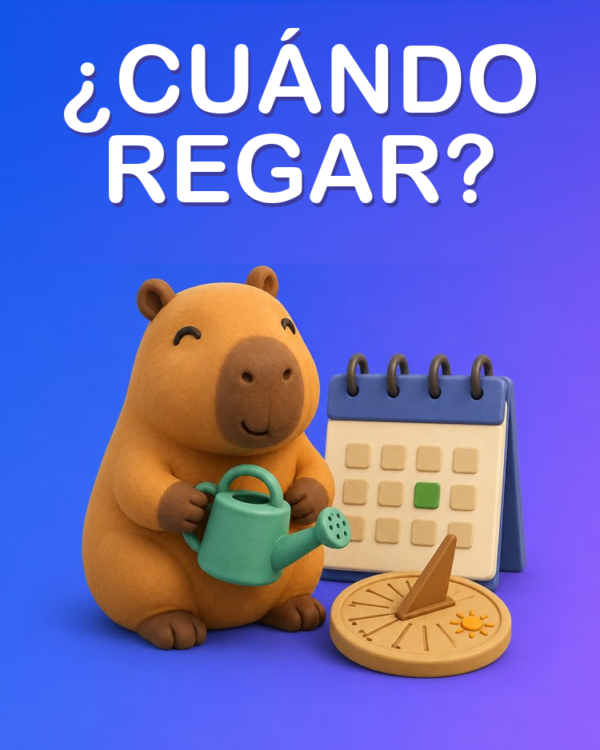 Un Calendario de Riego a Medida con IA