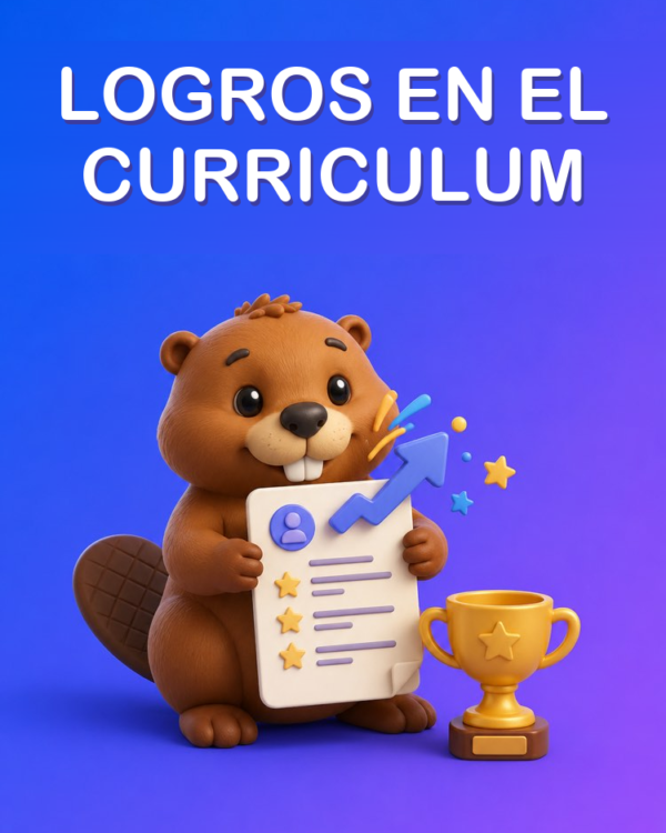 Describir logros en el currículum con resultados