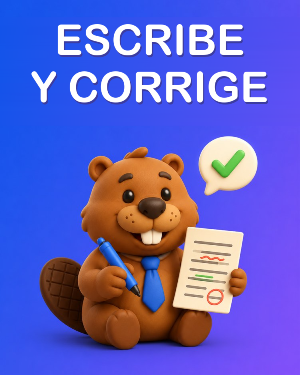 Escribe y Corrige un Texto en el Idioma