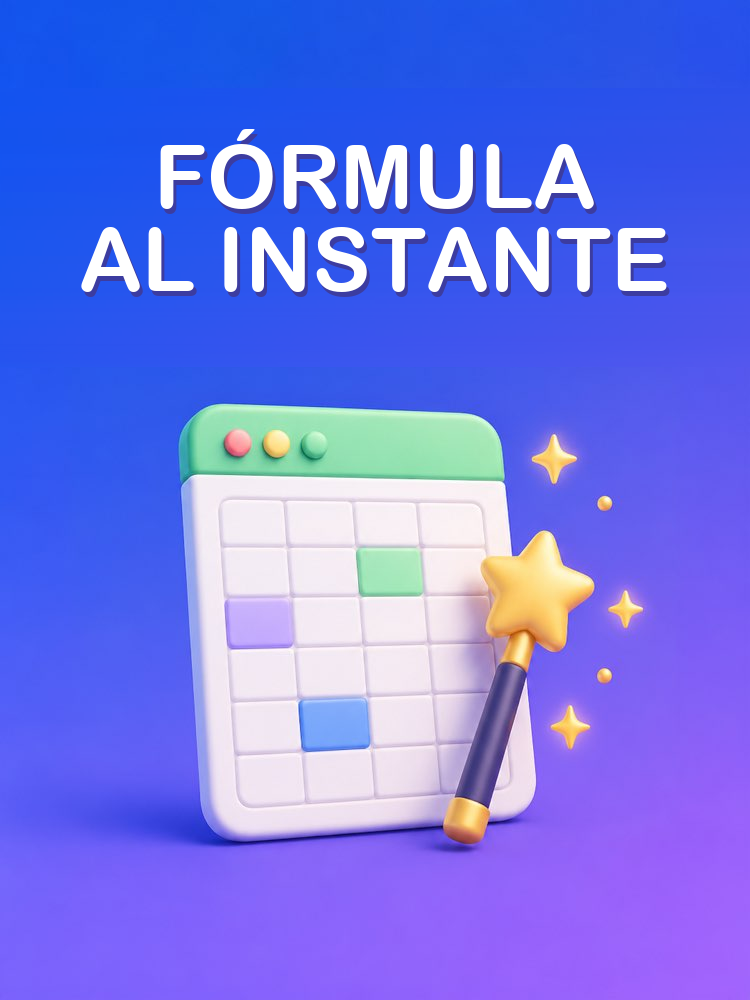 Fórmula de Hoja de Cálculo al Instante
