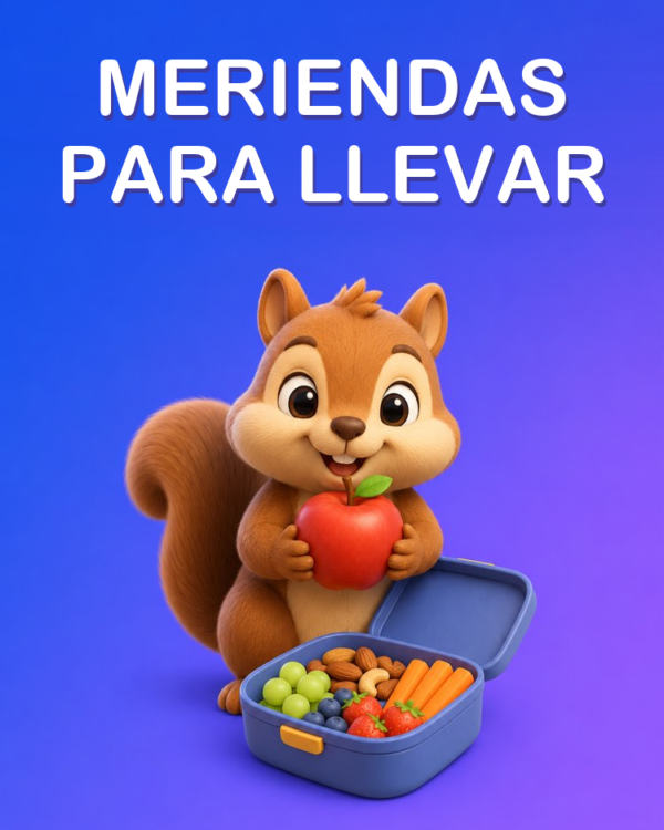 Meriendas Saludables para el Trabajo y el Cole