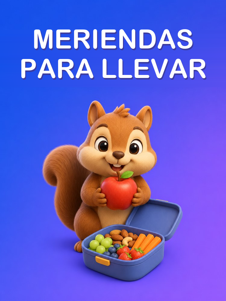 Meriendas Saludables para el Trabajo y el Cole