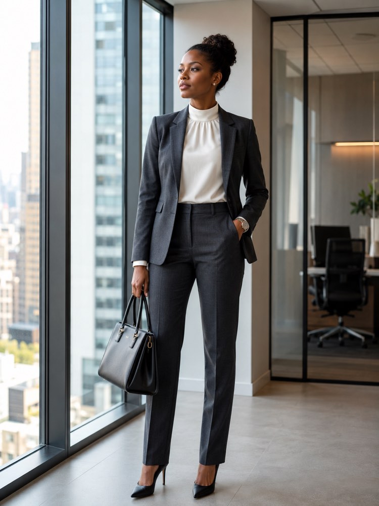 Look Ejecutivo de Oficina en la Foto con IA