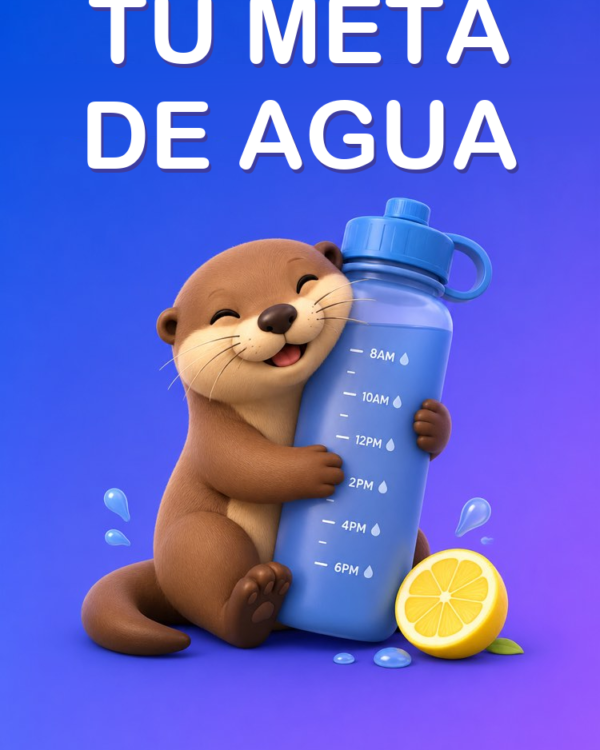 Tu Meta de Agua del Día Calculada para tu Rutina