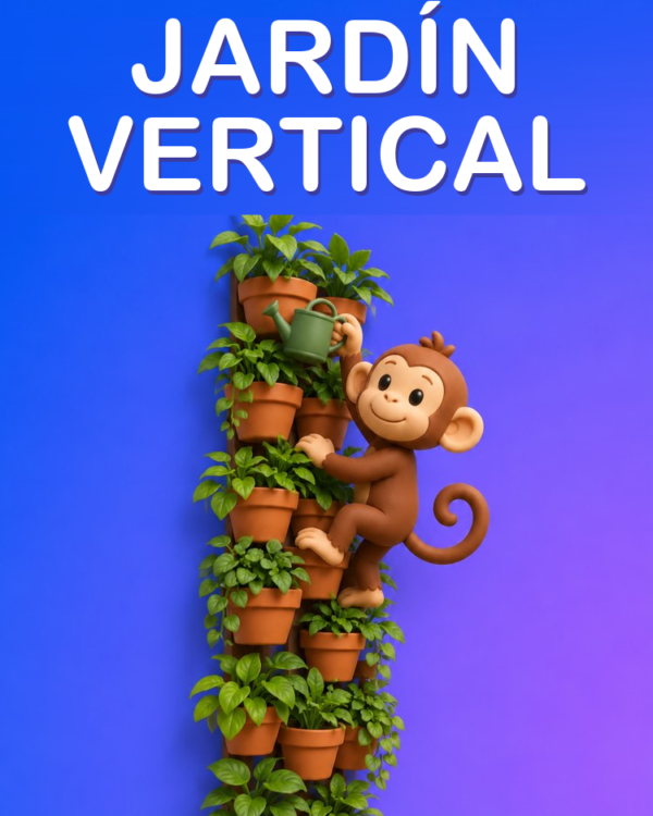 Monta un Jardín Vertical Paso a Paso con IA