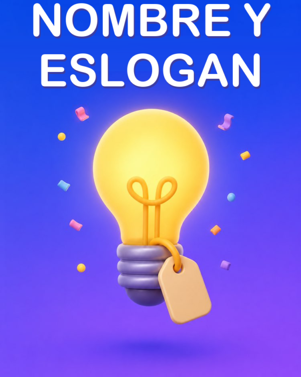 Nombre de Negocio + Eslogan con IA
