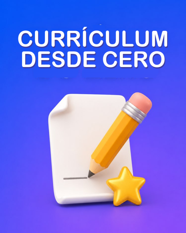 Currículum desde cero (sin experiencia)