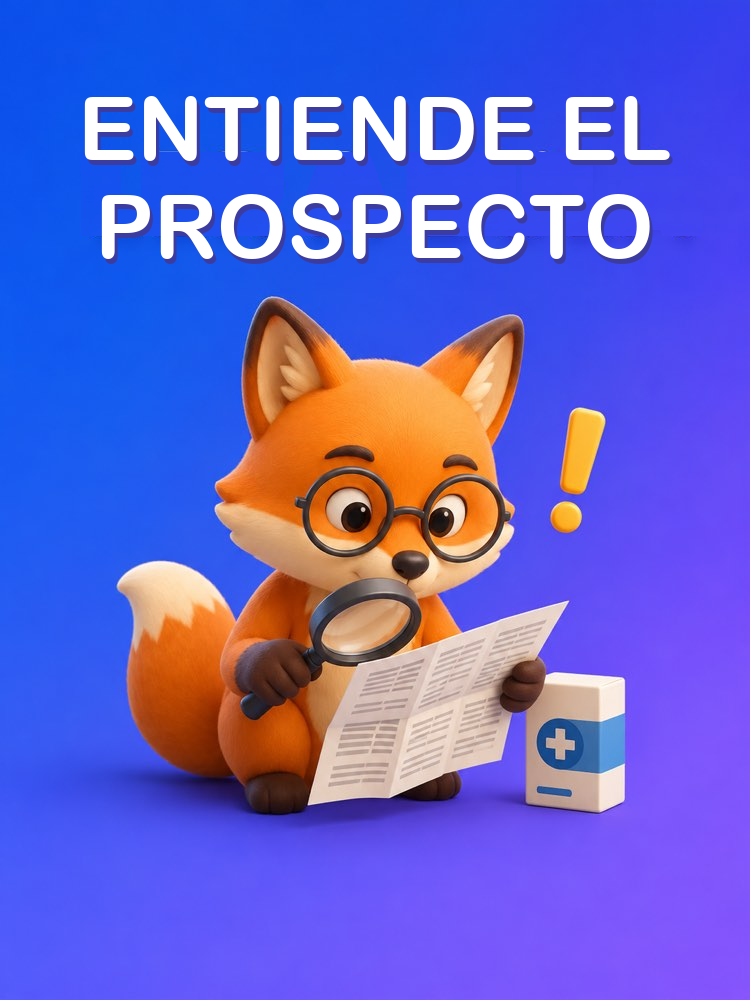 Entiende el prospecto del medicamento en lenguaje simple