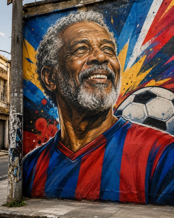 Mural Callejero de Hincha con tu Foto