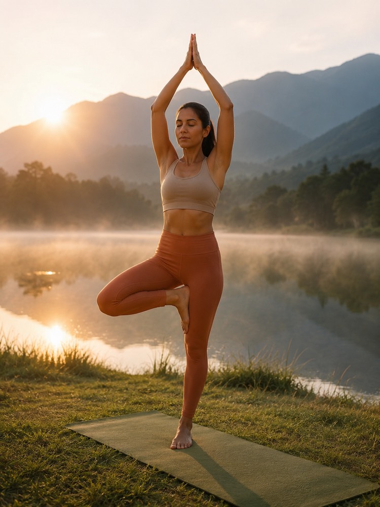 Yoga al Amanecer en la Naturaleza