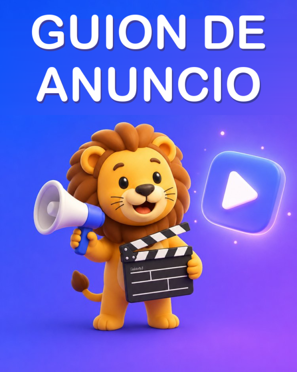Guion de Anuncio Corto en Vídeo con IA