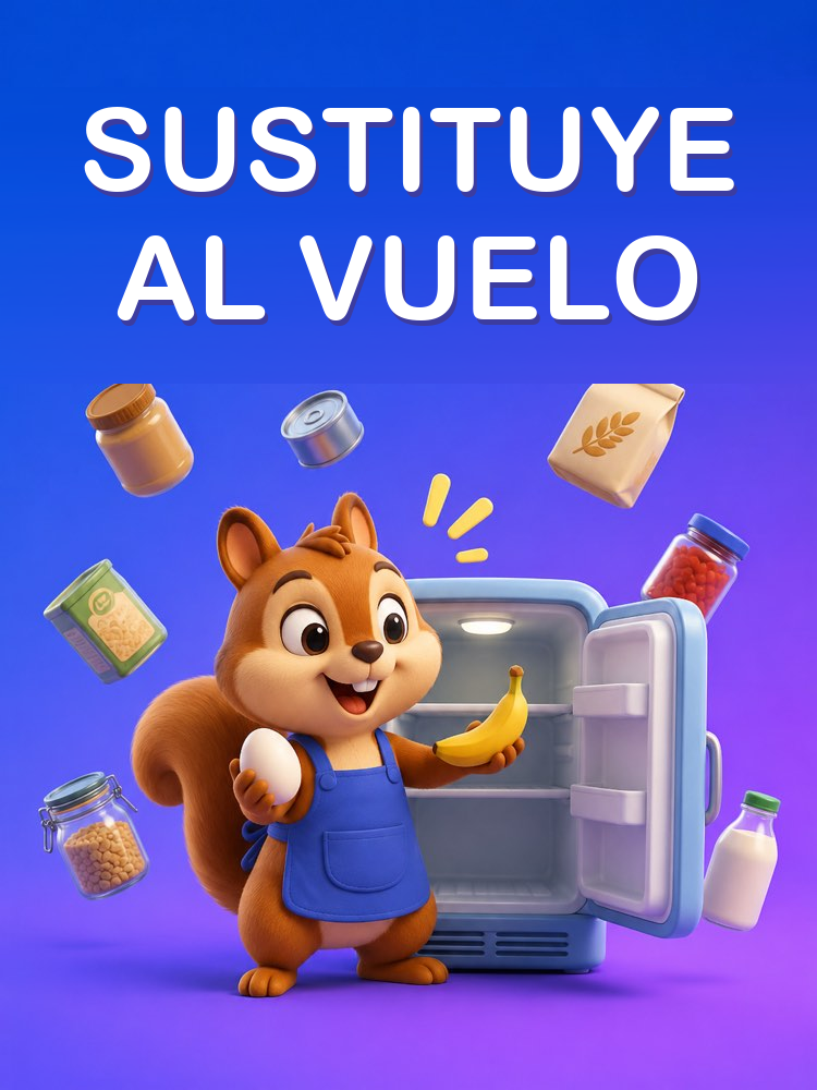 Sustitución de Ingredientes en Plena Receta