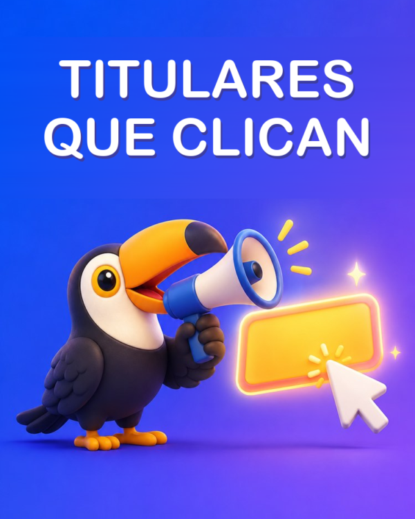 Títulos y Titulares que Hacen Clicar con IA