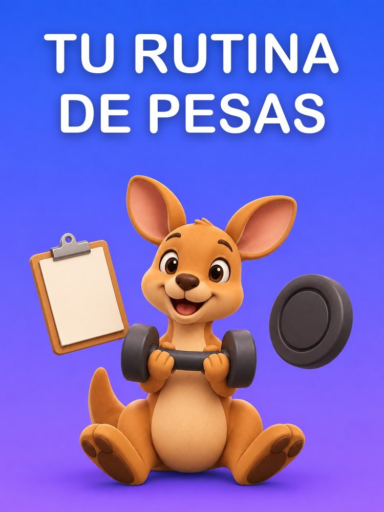 Rutina de Pesas para el Gimnasio a tu Medida