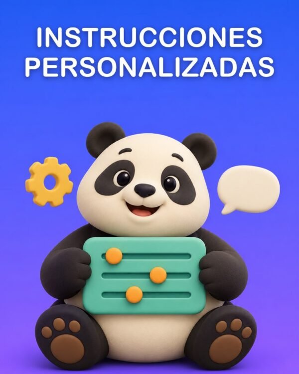 Instrucciones Personalizadas de ChatGPT, Configuradas Una Sola Vez