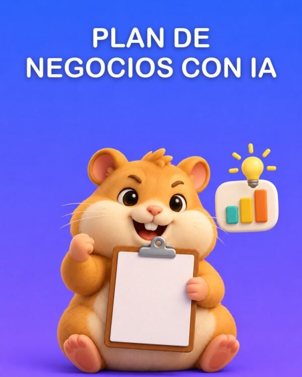 Plan de Negocios con IA en una Página, con las Cuentas a la Vista