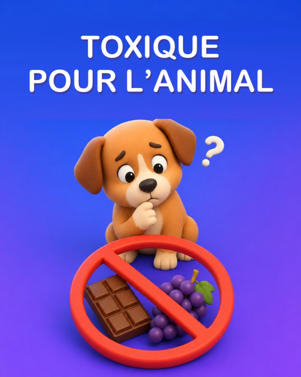 Aliments et Plantes Toxiques pour votre Animal, avec l’IA