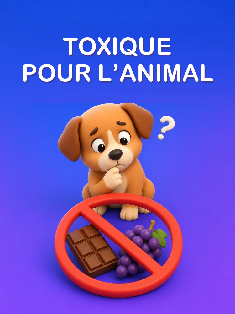 Aliments et Plantes Toxiques pour votre Animal, avec l’IA