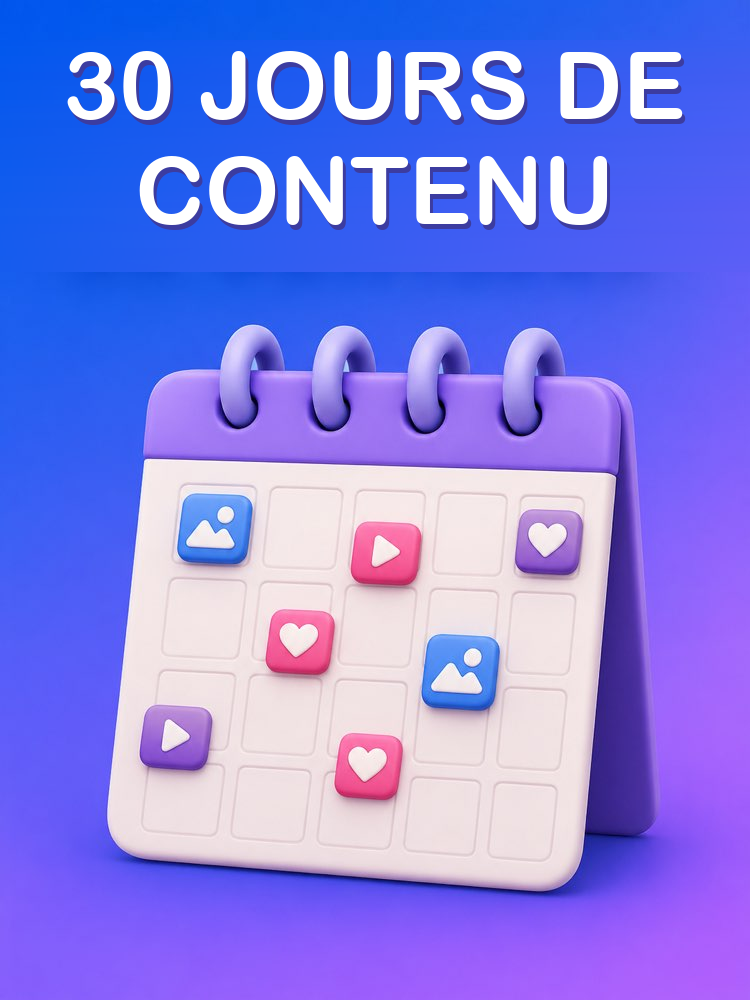 Un Calendrier de Contenu de 30 Jours avec l’IA