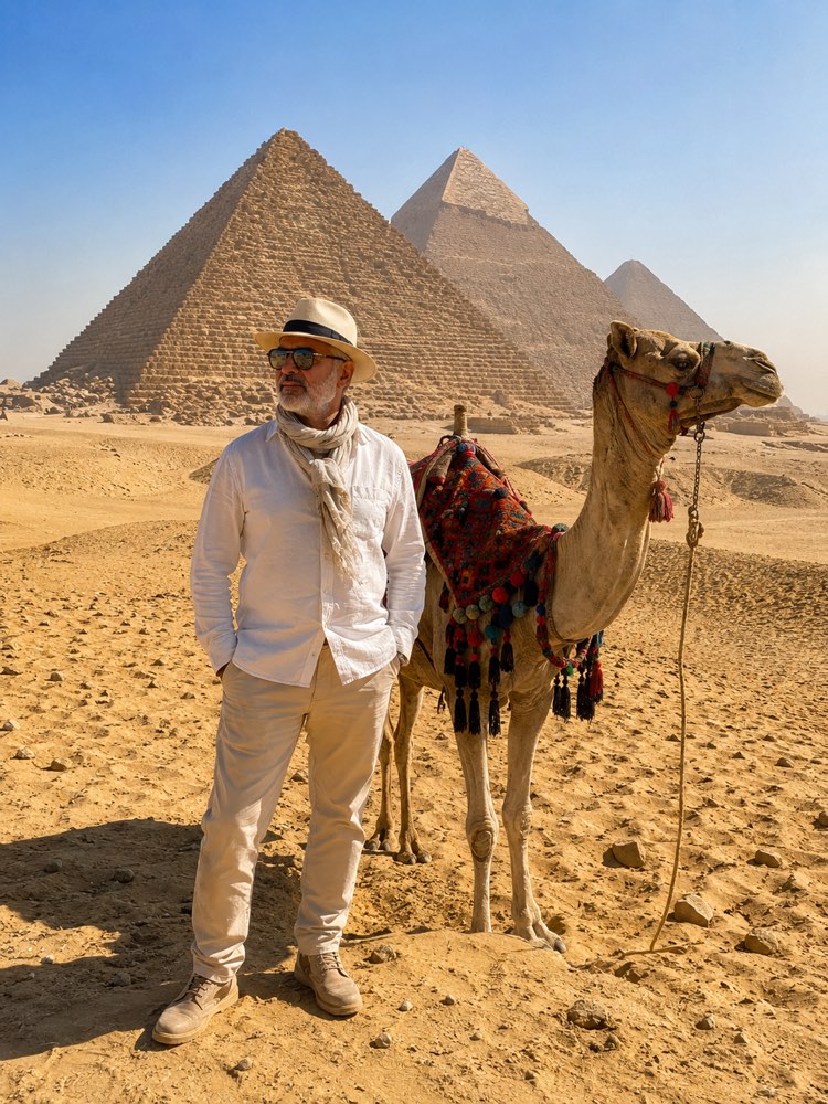 Photo aux Pyramides d’Égypte : Vous à Gizeh