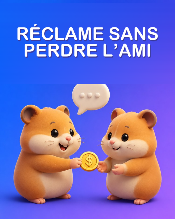 Réclamer son Argent à un Ami avec l’IA